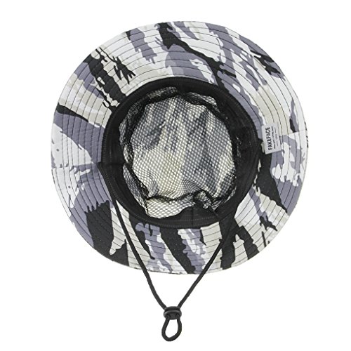 MioCloth Outdoor Kids Camo Bucket Big Brim Hat UPF50+ UV Ray Sun Protection Boys Sun Hat4