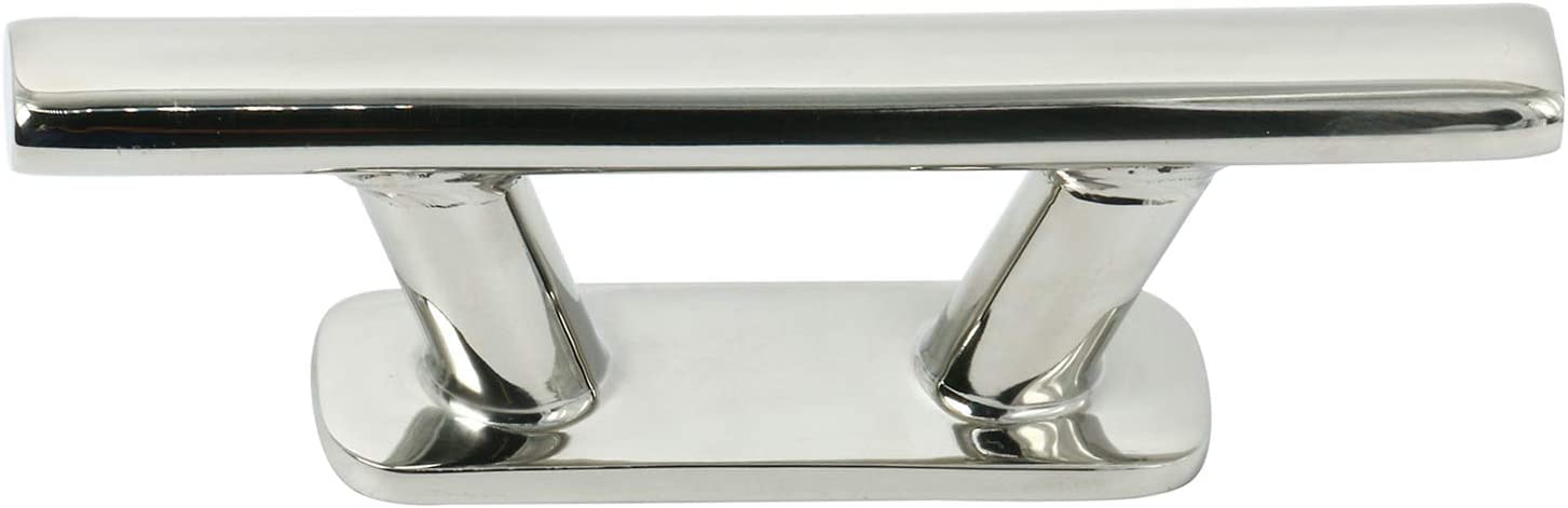 2 PZ 6 "8 '' 10 '' 12 '' In Acciaio Inox Heavy Duty Elegante Ovale Ormeggio Tacchetta Bollard per Marine Boat Trailer Corda di ormeggio Tacchetta