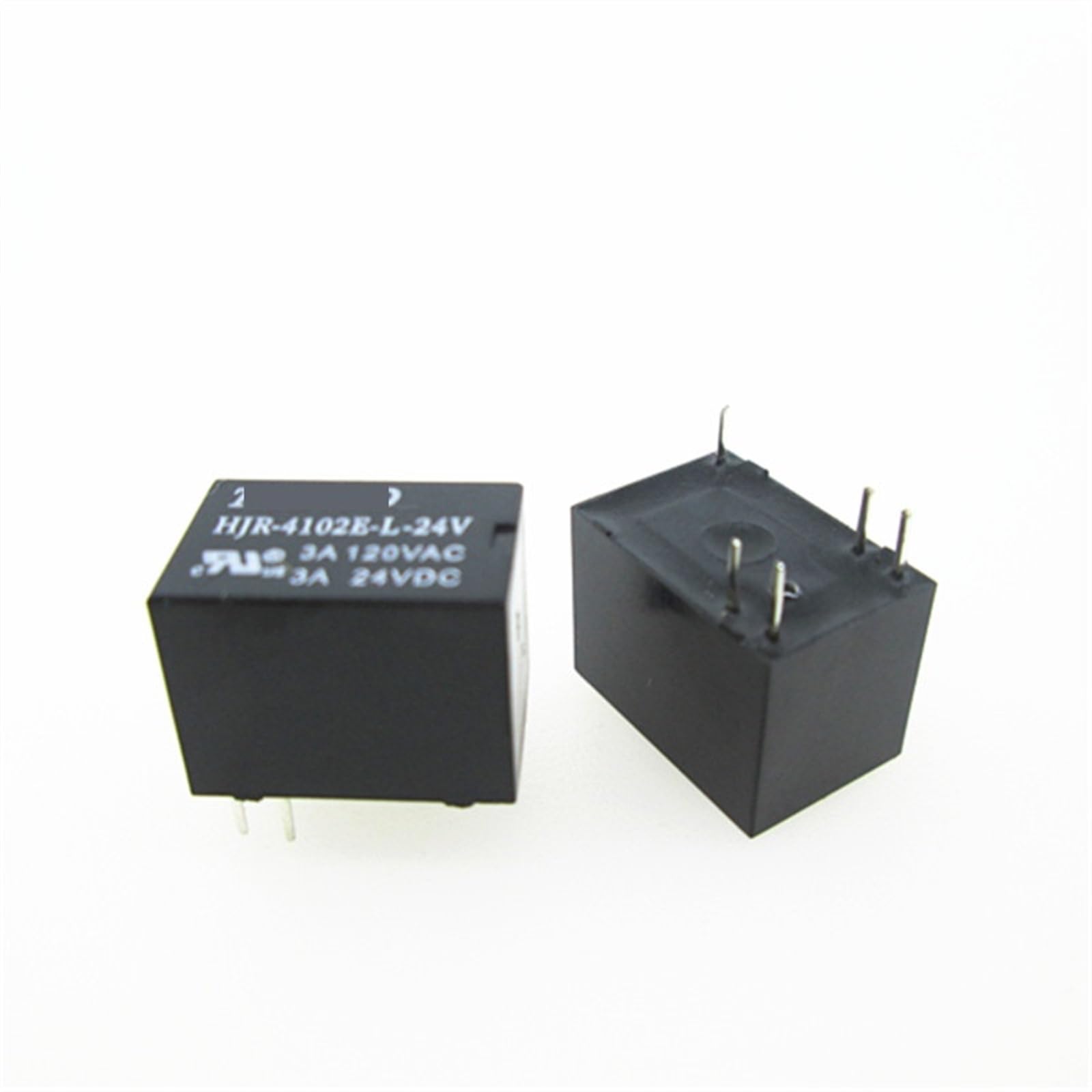 Relais HJR-4102E 24V commutation stable 3A pour automatismes - 10 PCS