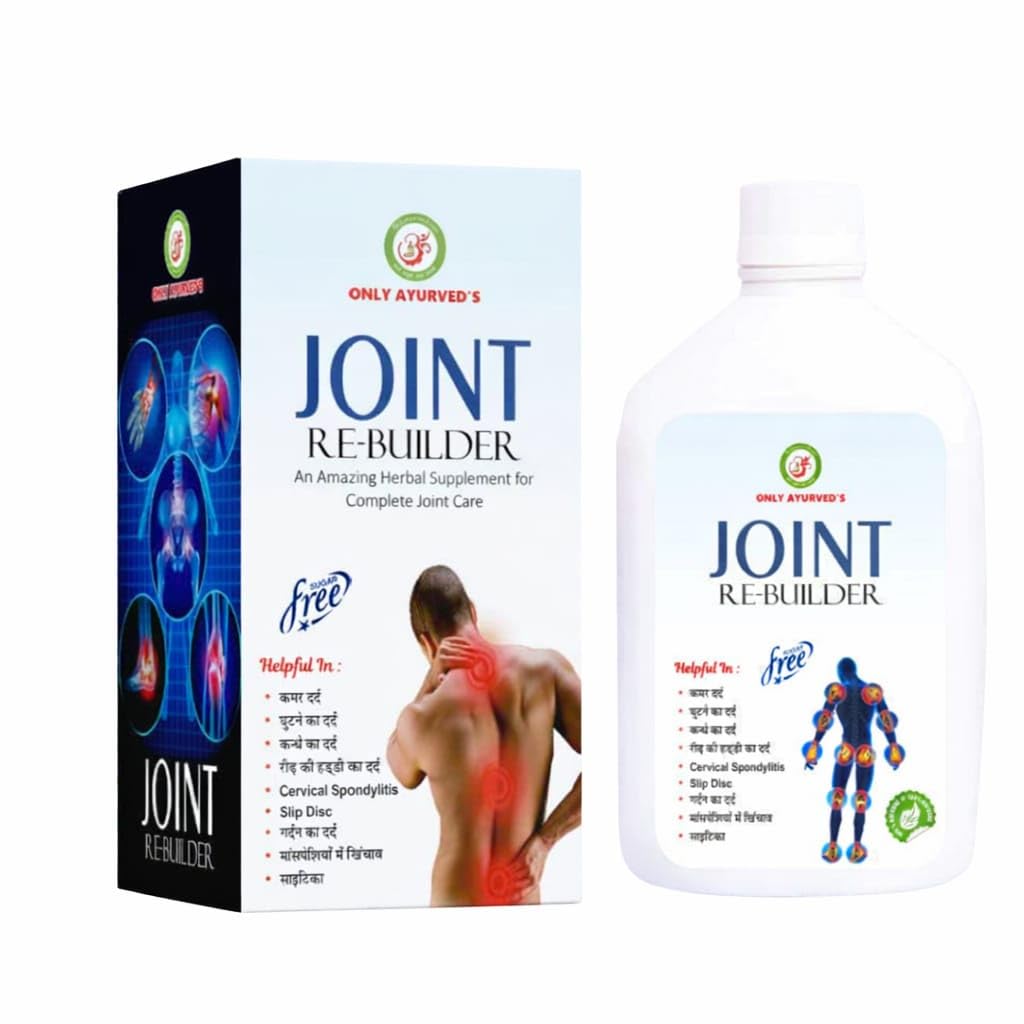 Joint Re-Builder Herbal Supplement Liquid Syrup for Bone, Knee, Back and Joint Pain Relief, Sugar Free, 500 ML-image-25