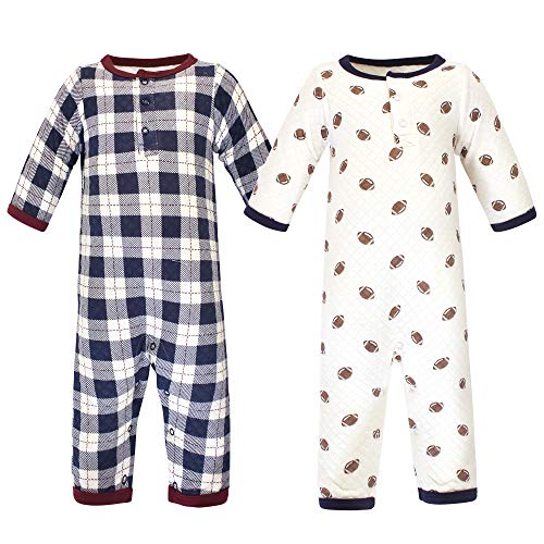 Image of Hudson Baby Unisex Baby Premium Quilted Coveralls