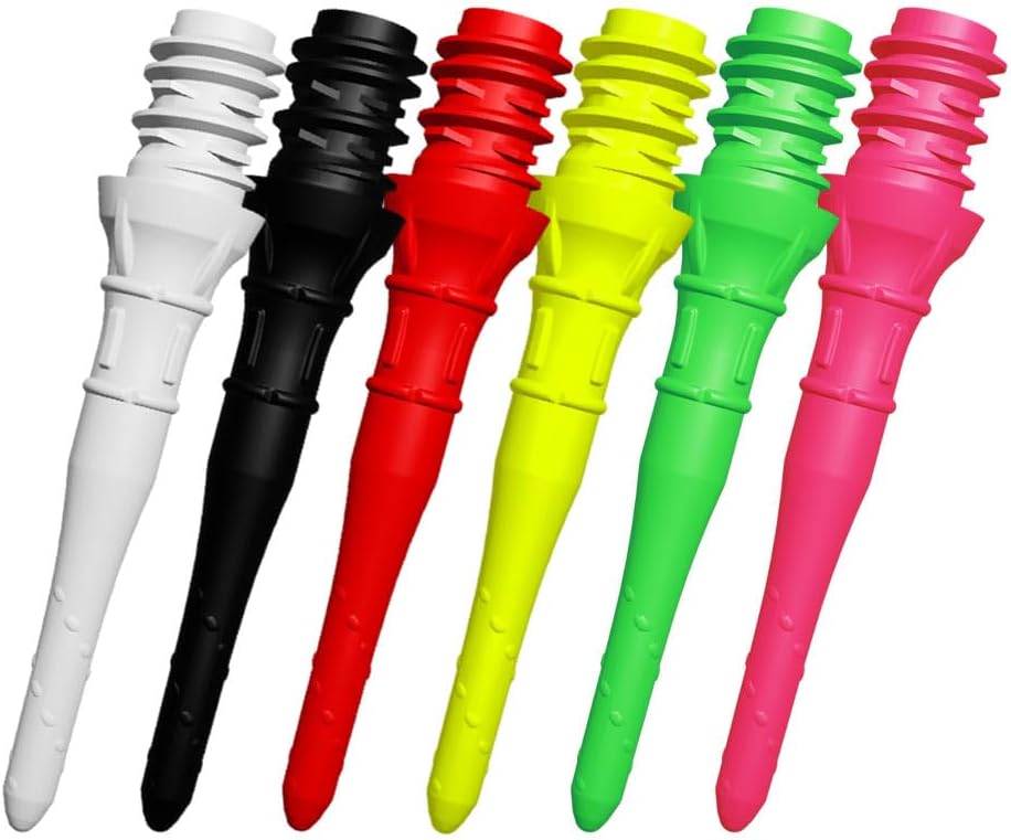 L-style Premium Lip Point Short Premium Lip Point Short 2BA 30 Pieces Neon Yellow Darts Tips