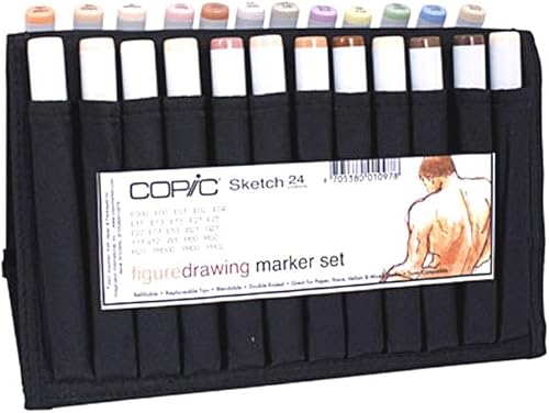 Copic Marcadores Sketch Figura Dibujo Bosquejo Billetera