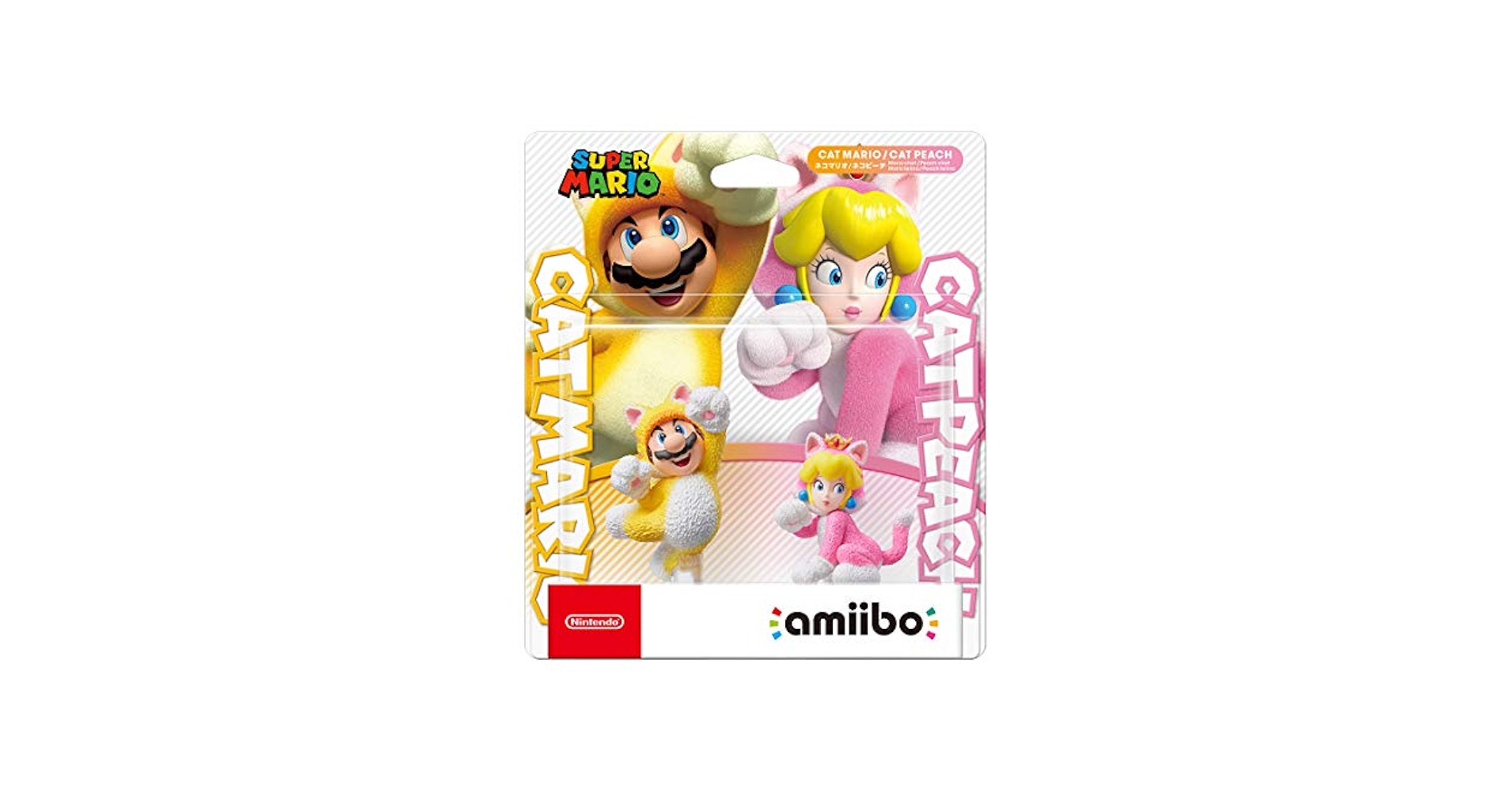 Amazon.com: Amiibo Double Set [Cat Mario / Cat Puchi] (Super