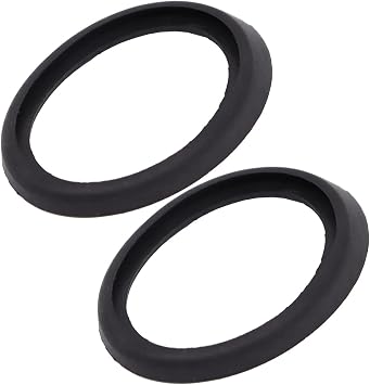 BEUTEE Compatible With Roof Aerial Antenna Mast Whip Base Gasket Rubber Seal Pad Size 2Pc
