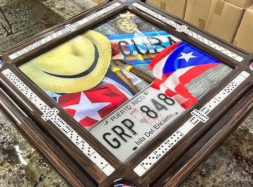Mesa de Dominó Cubana y Puertorriqueña miniatura 4