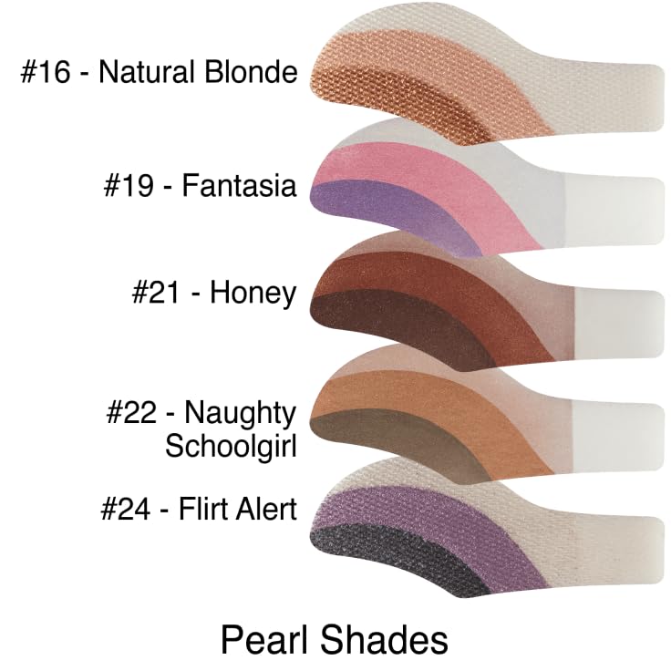 Miniatura 2 de Sombra de ojos instantánea, tonos perlados, 10 unidades (sombra #24 - alerta de coqueteo)