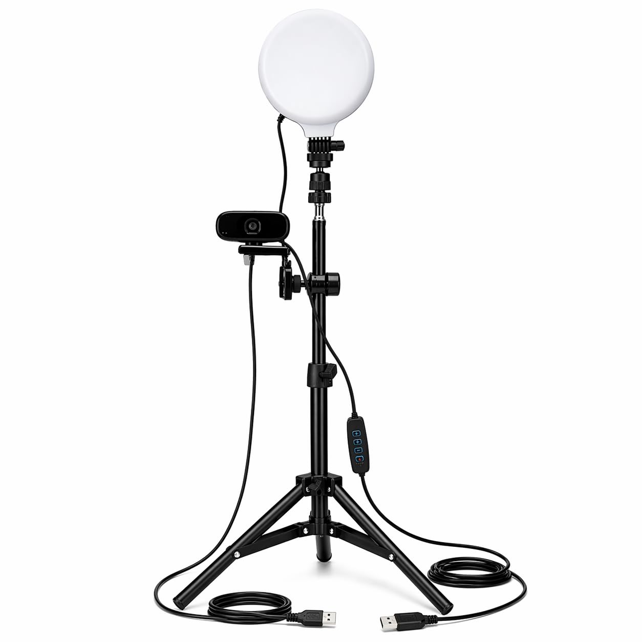 Passport Photo Camera Kit for CSC & Aadhaar Center | 5MP OV5693 USB Webcam | LED Ring Light & Tripod Stand | 2592x1944 HD | Plug & Play | Windows & Linux | 1 Year Warranty-picture-33