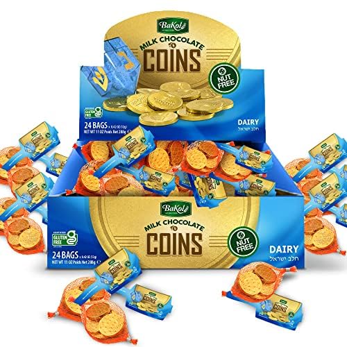 Bakol Gold Chocolate Coins, Solid Dairy Milk Chocolate