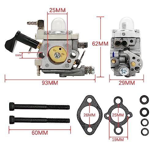 Flmlf High Performance Carburetor Replace For Walbro Wt 668 Carb For Hpi Baja 5B Fg Rovna Km Rcmk Losi 5Ive-T Zenoah Cy Engine #TOP1