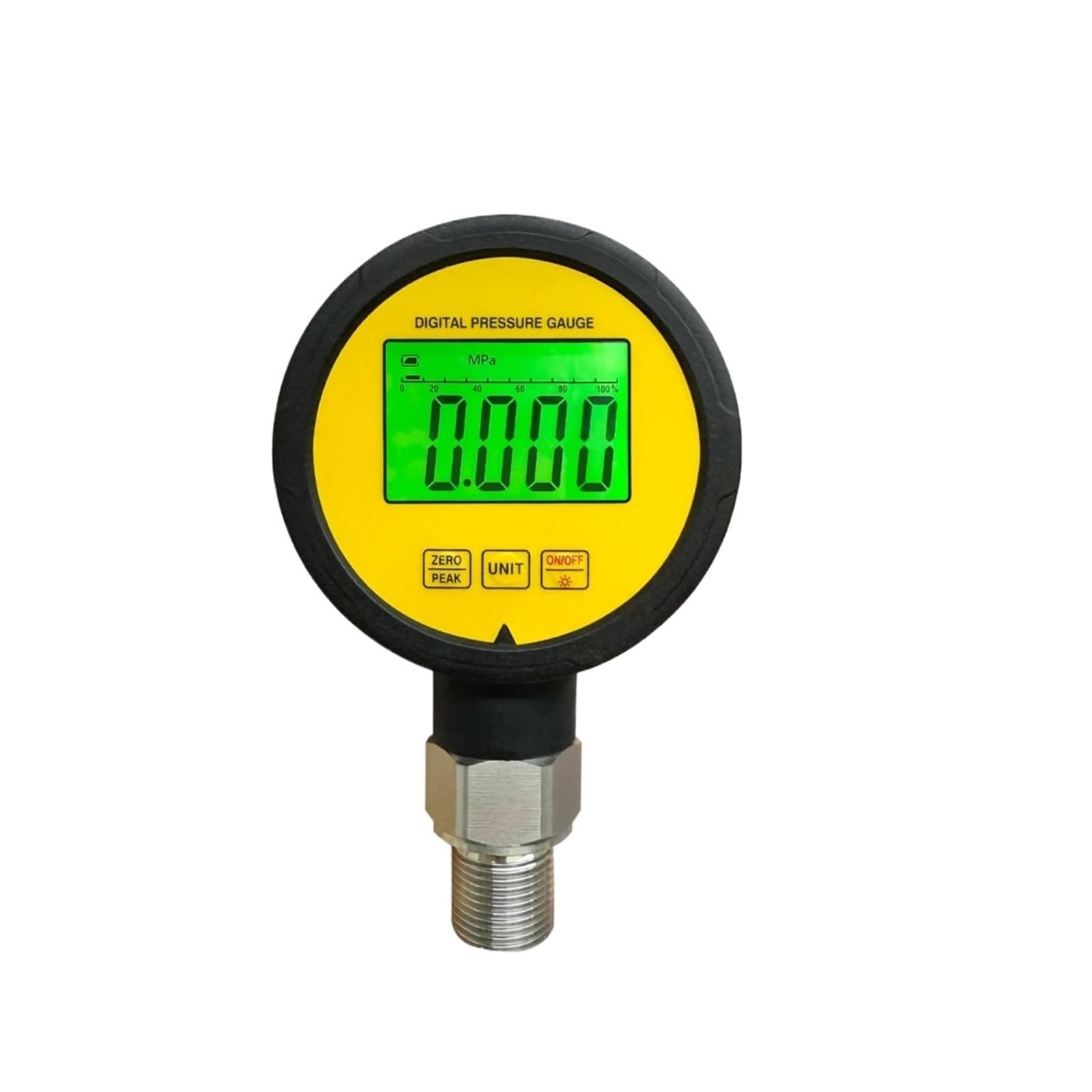 Manómetro impermeable IP65 ME260P de alta precisión 1% FS para combustible y agua