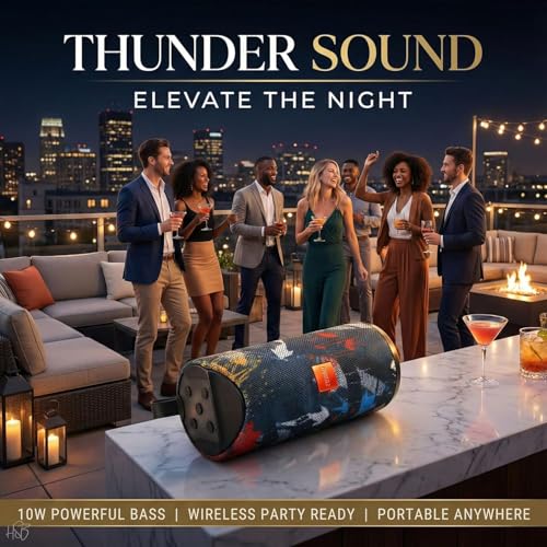 Image of JBX Pro Super Bass Portable Wireless Bluetooth Speaker with inbuilt Phone Stand Built-in mic, TF Card Slot, USB Port - Multi Color