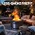 TURBRO 29 Inch Smokeless Fire Pit for Outdoor Wood Burning, 304 Stainless Steel Camping Stove with Stand, Removable Ash Pan, Waterproof Storage Bag, Pluto R29, Black