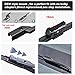 ANRDDO Wipers Factory Replacement For 2012-2018 Audi A6 A7 S6 S7 Original Equipment Wiper Blade Set 26