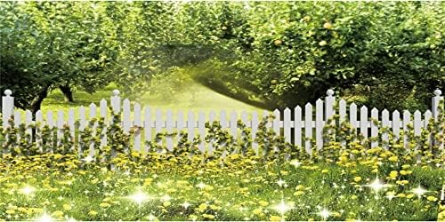 Renaiss 10x6.5ft Spring Garden Backdrop Cherry Blossoms Pink - View #7
