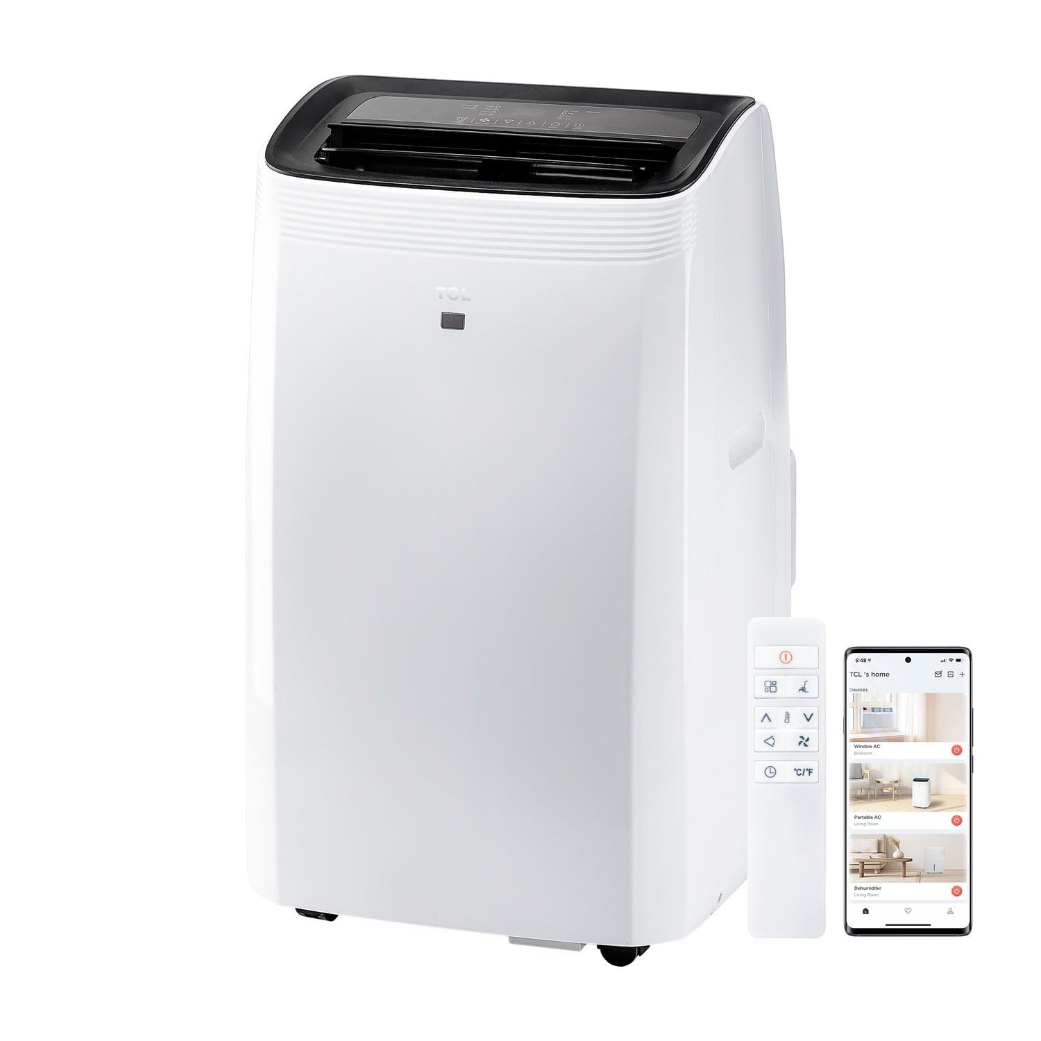 TCL 5,000 BTU Smart Portable Air Conditioner with Remote