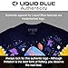 Liquid Blue Men's Plus-Size Space Shroom T-Shirt, Tie Dye, Medium