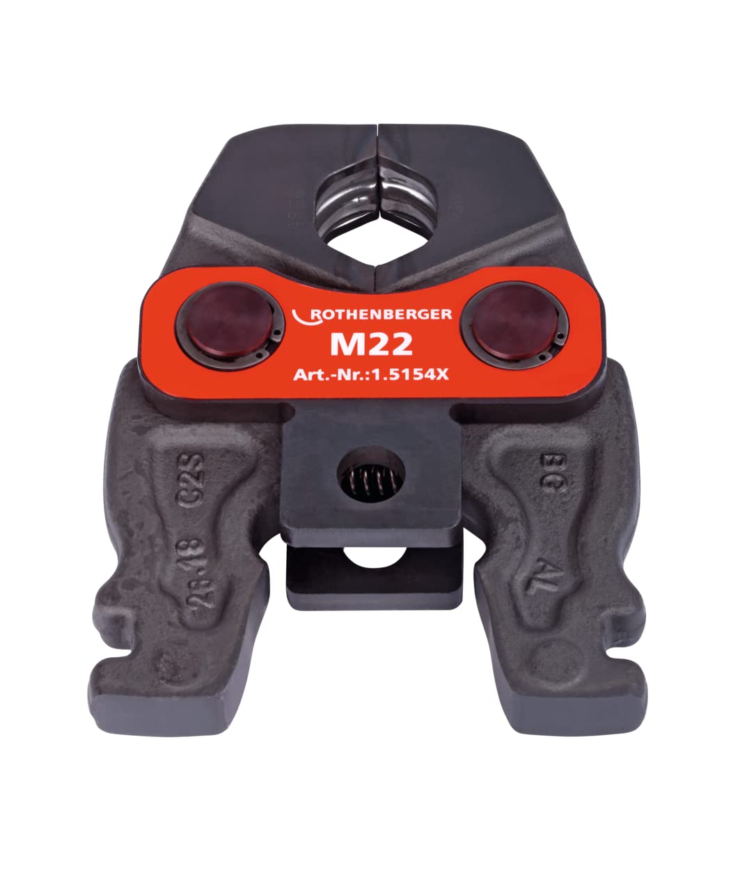 ROTHENBERGER 1000002804 Zestaw szczęk zaciskowych Compact, kontur M 15-18-22-28 mm