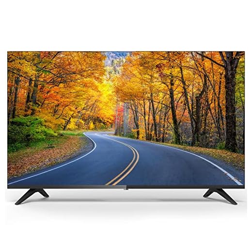 Impecca 43-inch., 1080P LED TV, Frameless, Compatible w/HDMI & USB