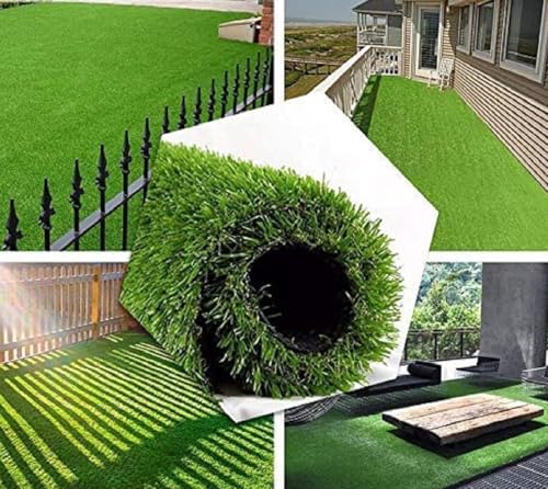 Image of Artificial Grass for Terrace, Balcony and Garden- (25 MM,4 X 17 FEET)