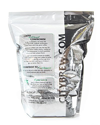 City Brew Coffee, Backroads, Medium Roast, Gourmet Arabica 2 lb miniatura 2