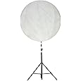 LED Inflatable Balloon Stand, 1.5m/4.9ft LED White Lighting Inflatable Display Balloon with Tripod Stand for Wedding Advertising Event Birthday Party Decoration
