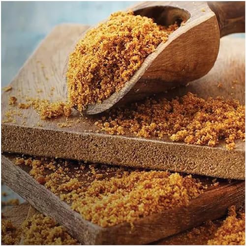 Vollrohrzucker aus Maharasht Panela-Zucker natürliche Zucker Pure Jaggery Powder Brauner Zucker 2 x 500g