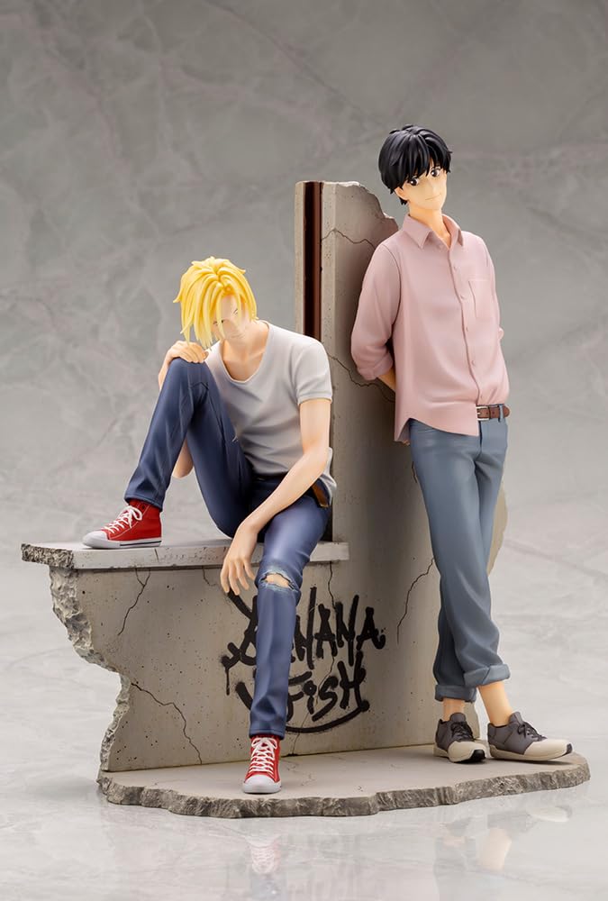 Kotobukiya Banana Fish: Ash & Eiji ARTFX J Statue | Amazon.com.br