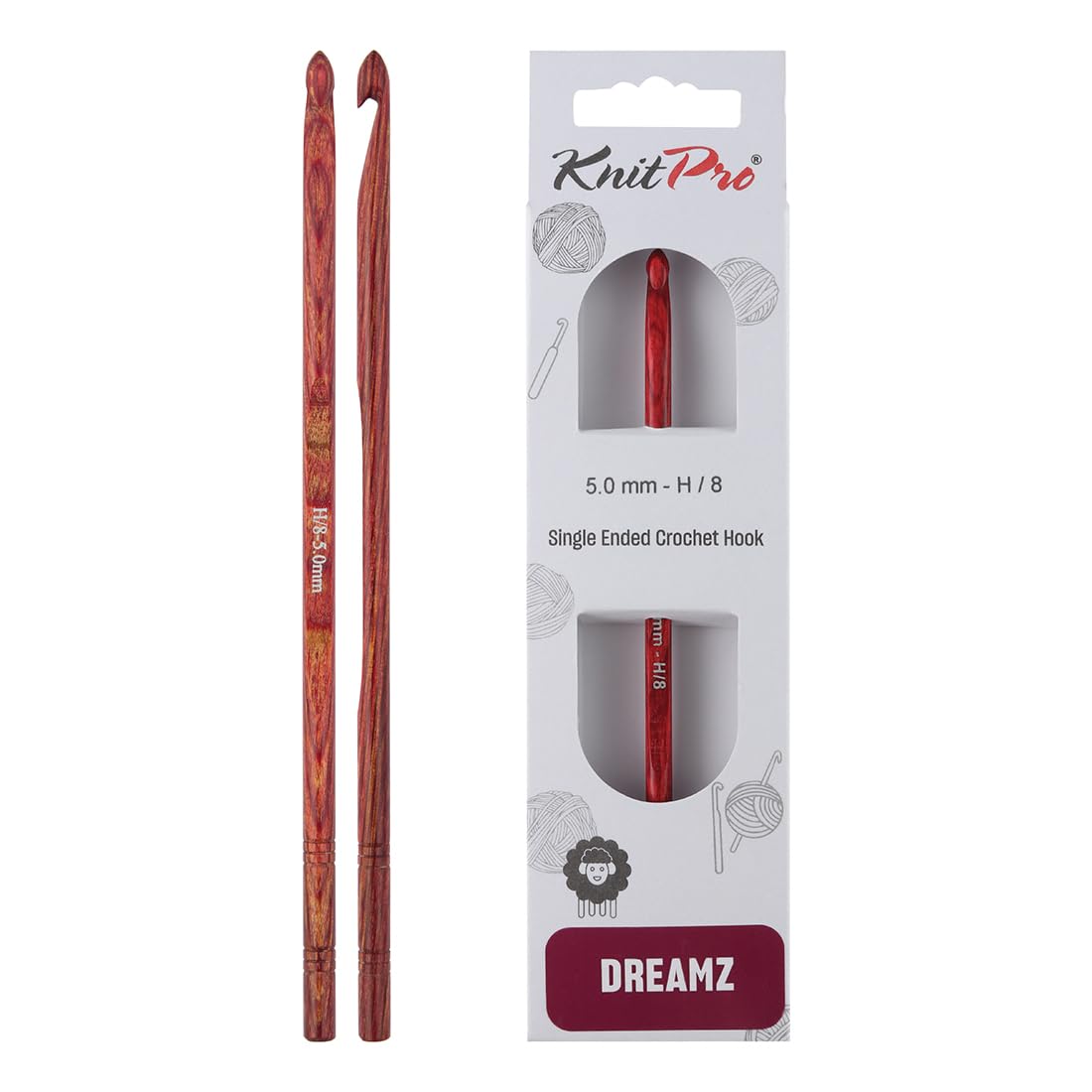 Knitpro Cherry Blossom Dreamz Single Ended Crochet Hook | Size 5.00Mm