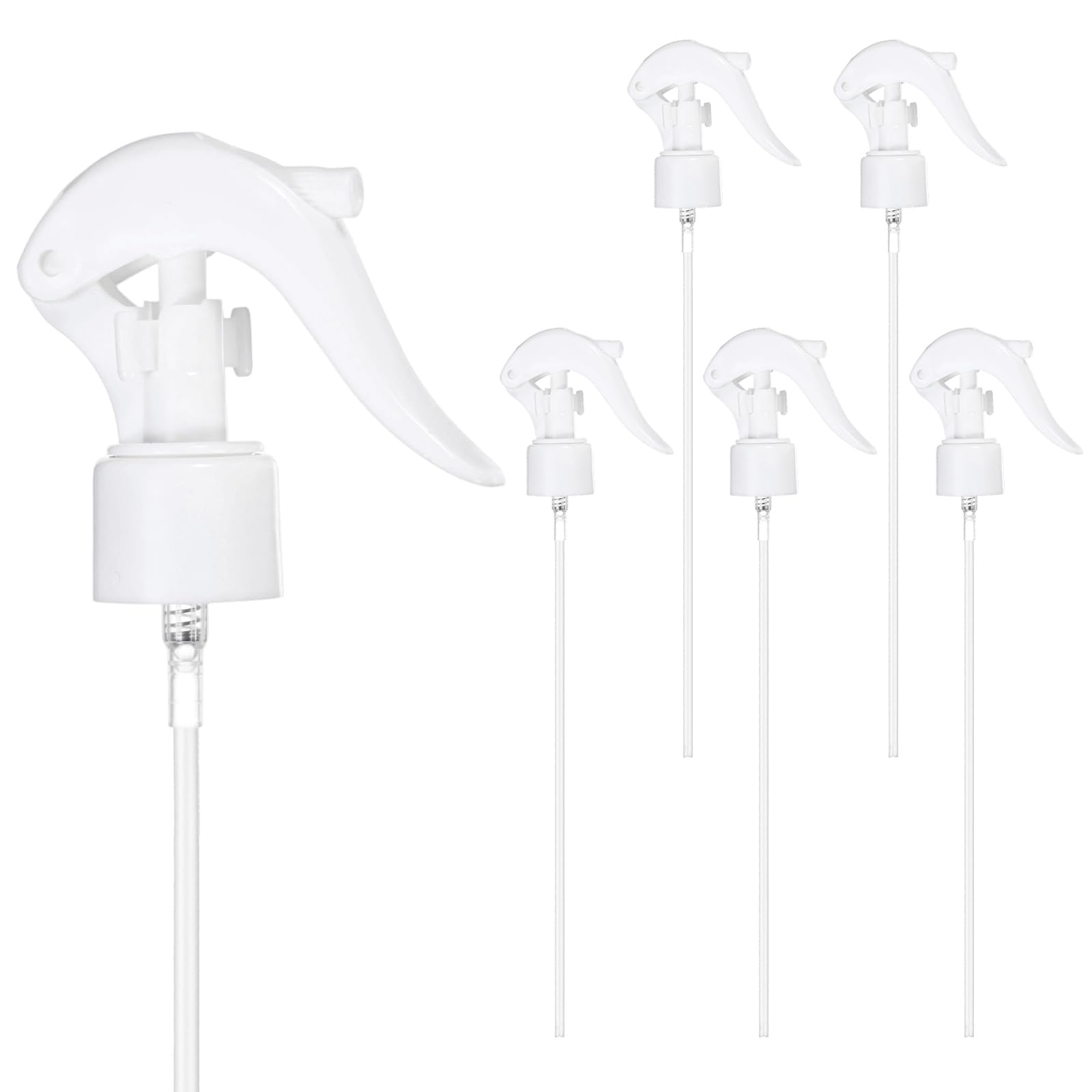M METERXITY 6-PackSpray Bottle Nozzle Replacement, White