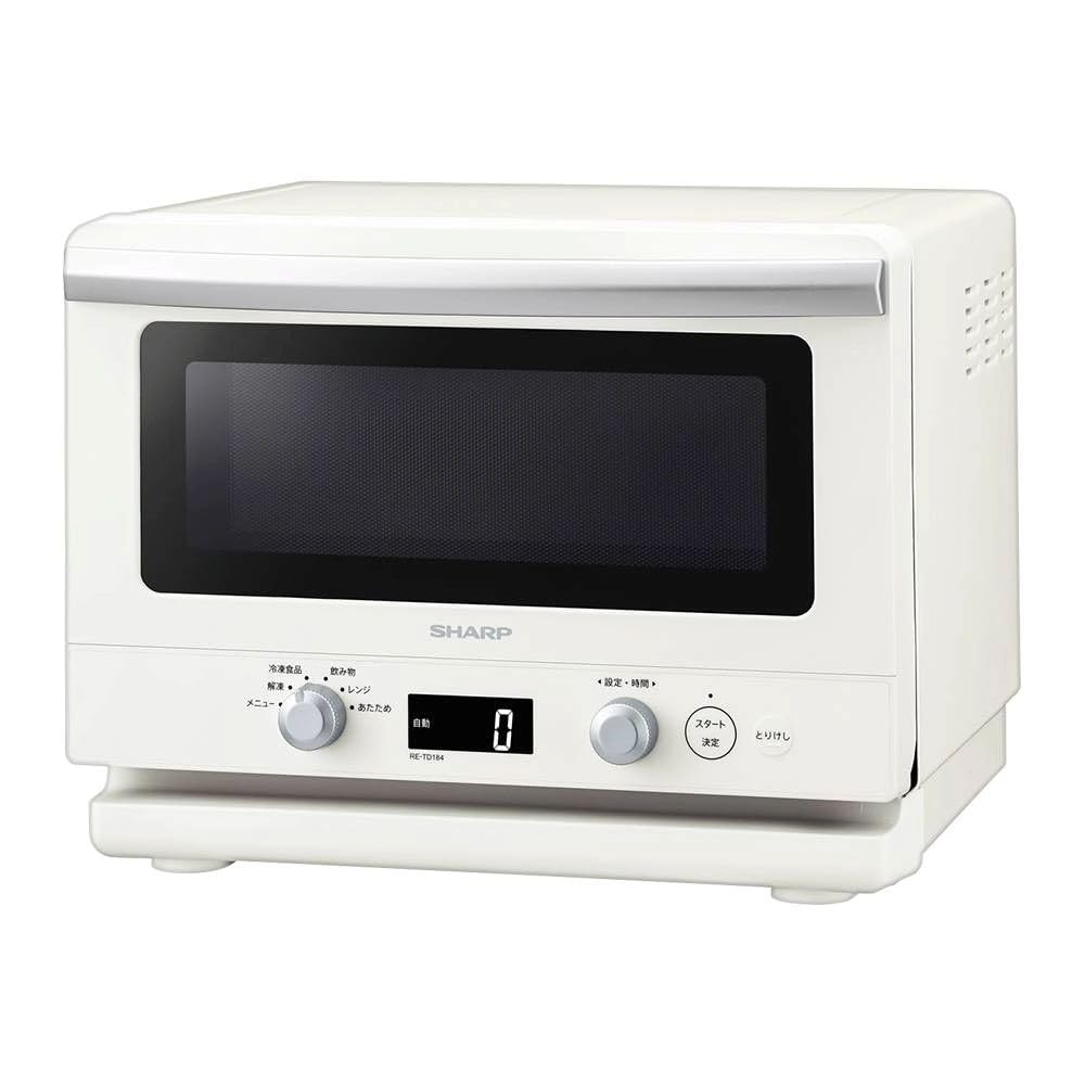 Amazon | RE-TD184-W(ホワイト) 単機能レンジ 18L | シャープ(SHARP