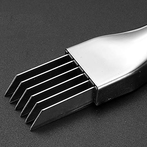 Stainless Steel Onion Chopper Shredder Garlic Chopper Grater Fast Food Chopper Green Onion Chopper Kitchen Gadgets - Thumbnail 5