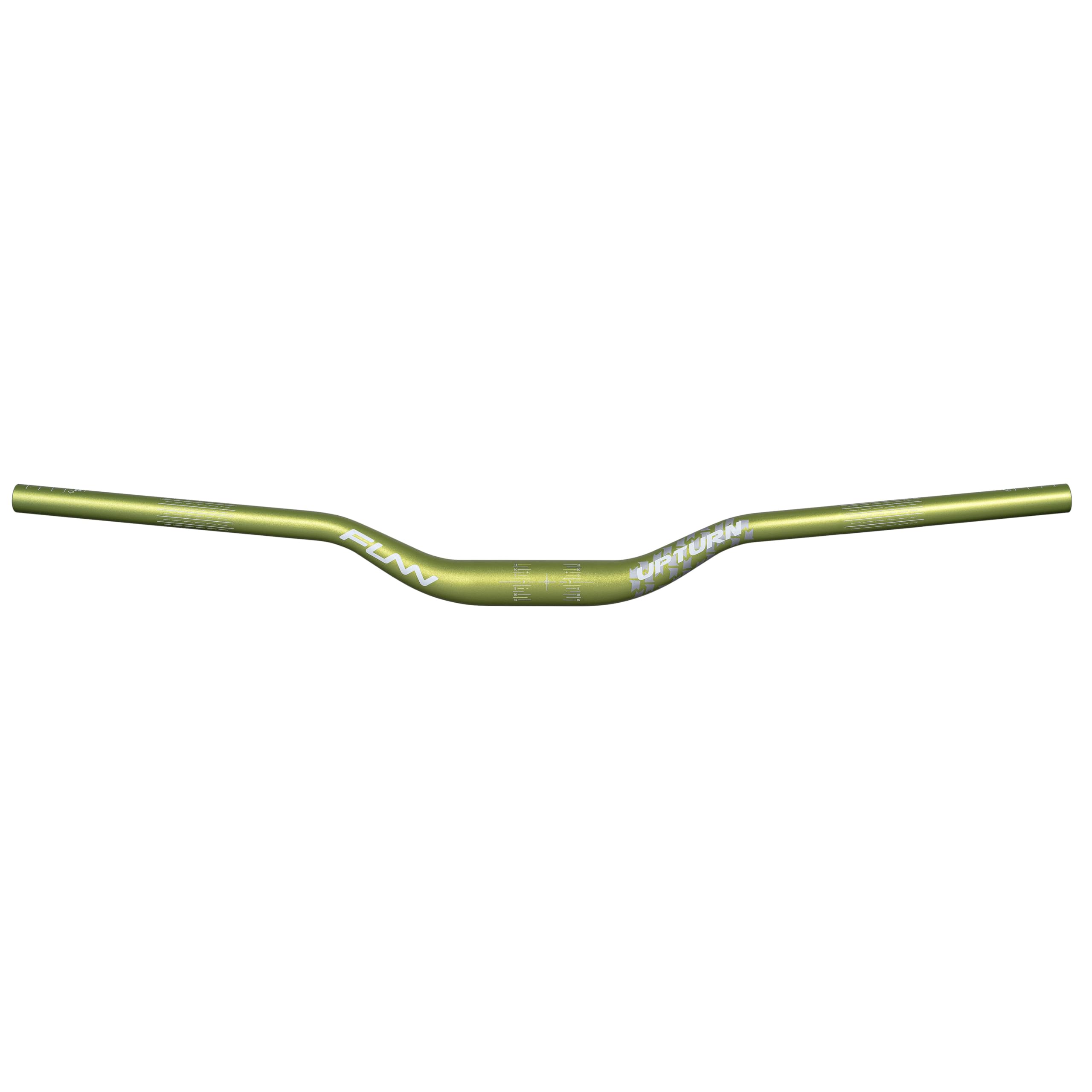 Funn Upturn High-Rise Mountain Bike Handlebar with Bar Clamp 35mm and Width 800mm, Durable and Lightweight Alloy Riser Handlebar for MTB and BMX Bike, Rise 40mm MTB Handlebar (Green)