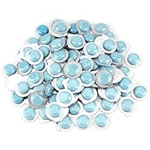 Ymiko Car Windshield Glass Concentrated Washer Tablets Car Windscreen Wiper Cleaning Washer Solid Glass Water Effervescent Tablet Windshield Cleaner for Car Kitchen Window 100pcs