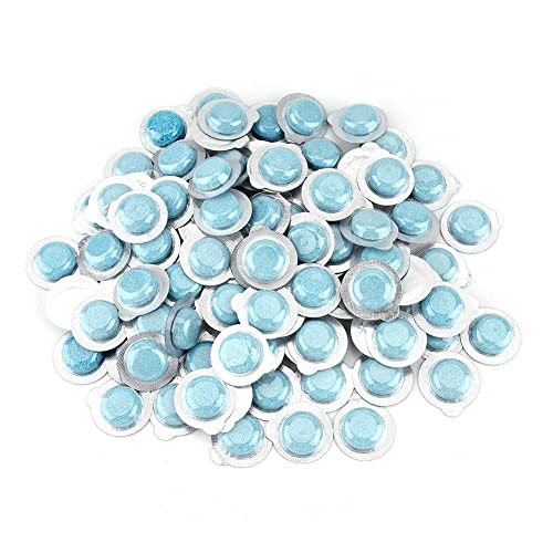 Ymiko Car Windshield Glass Concentrated Washer Tablets Car Windscreen Wiper Cleaning Washer Solid Glass Water Effervescent Tablet Windshield Cleaner for Car Kitchen Window (100pcs)