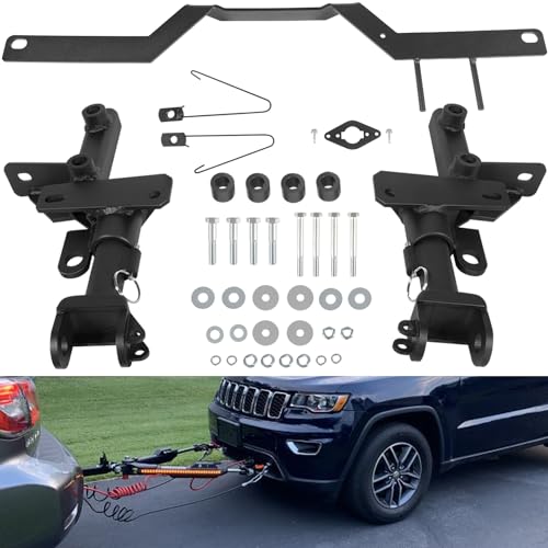 521440-5 Tow Bar Baseplate Tow Bar Bracket Direct Connect Style for 2011-2013 Dodge Durango / 2011-2022 Jeep Grand Cherokee Replace# 521440-5