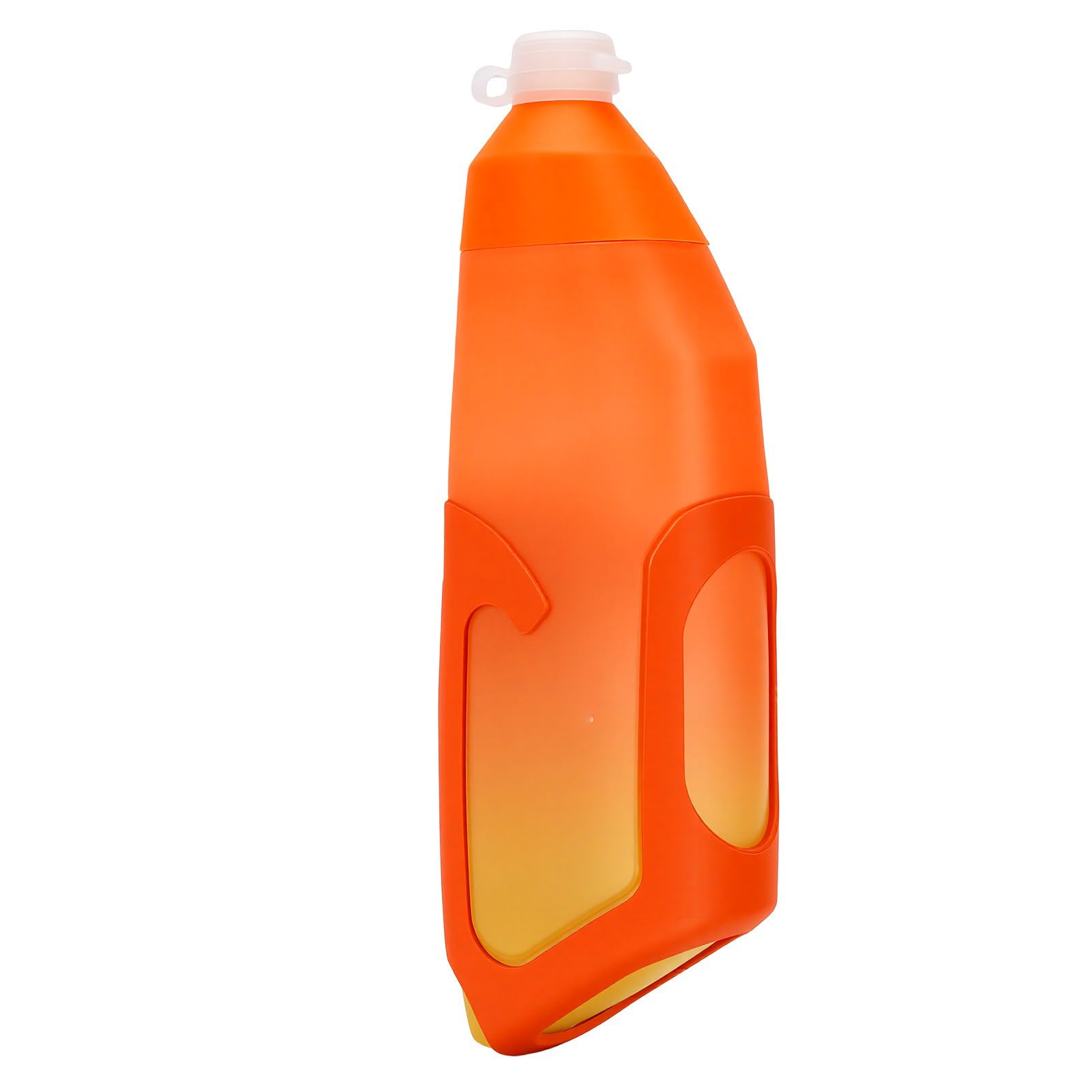 Set Supporto Borraccia Aerodinamico, Portaborraccia per Ciclismo, 680 Ml | Gabbia Leggera in Fibra di Carbonio, Beccuccio in Silicone Alimentare, Borraccia Comprimibile e Presa su Terreni Sconnessi