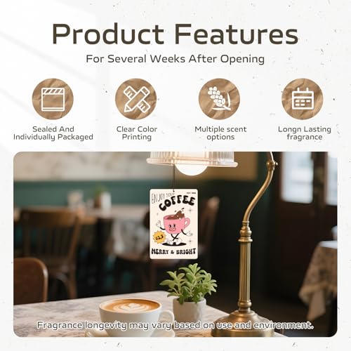 Image of HINFKA Custom Car Air Fresheners for Company Logos | Business Gifts; Event Giveaways; 10-1000 Pcs Bulk Orders; Double-Sided Print; Scent Options Available; Rectangle