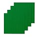 Building Bricks - 10" x 10" Green Baseplate (4 Pack) Compatible with all Major Brands