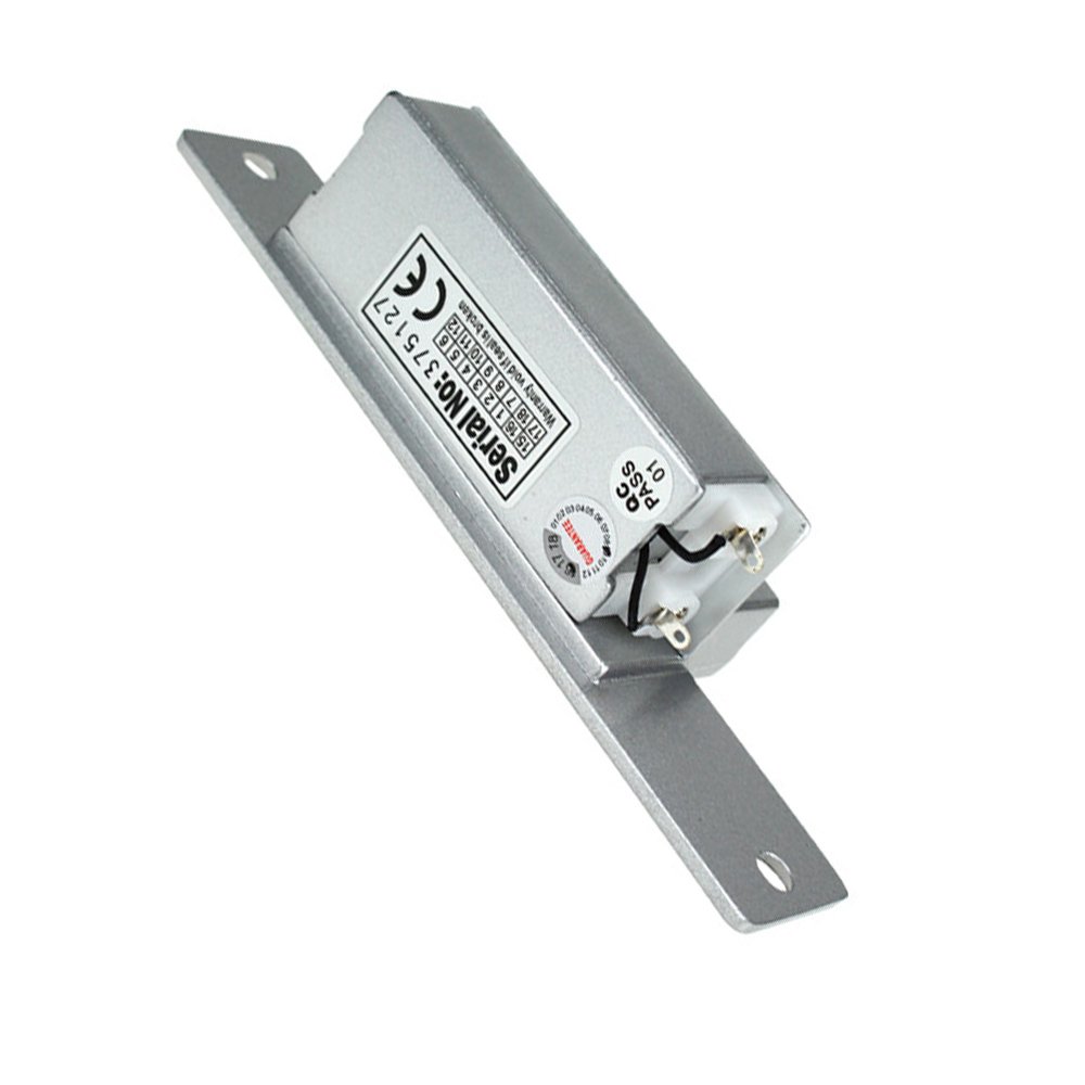 Control de Acceso 12 V DC Fallan Seguro no Tipo Puerta eléctrica Strike Cerradura para Control de Acceso de Alimentación Locks (Sin Bloqueo)