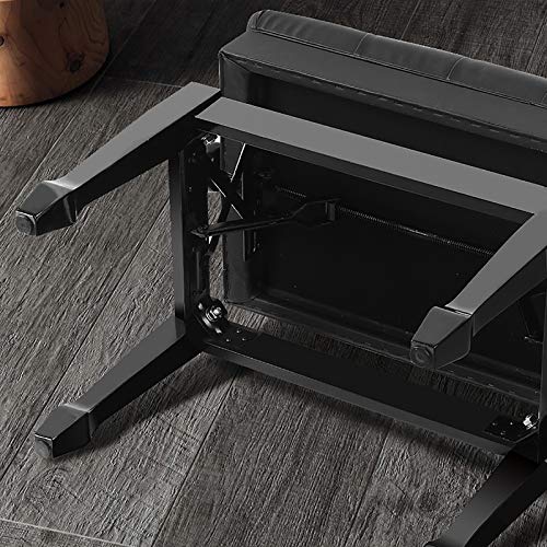 TEmkin Tabouret de Piano Banc de Piano Simple Banc de Piano réglable Tabouret Siège de Clavier avec Rangement Compartiment d’assise Confortable Capacité de Poids 264 LB - Les Beatles, Paul McCartney, John Lennon, RIngo Starr, George Harrison TEmkin Tabouret de Piano Banc de Piano Simple Banc de Piano réglable Tabouret Siège de Clavier avec Rangement Compartiment d'assise Confortable Capacité de Poids 264 LB – Image 3