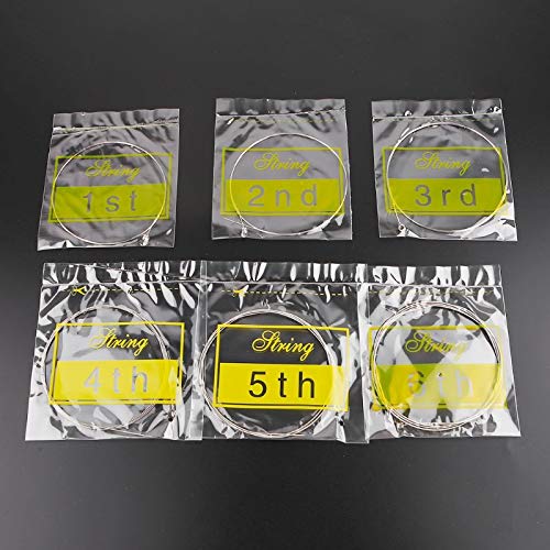Guitar Parts 6pcs/Set E101 Electric Guitar Strings Steel Core Nickel Alloy Wound (.010-.046) Musical Instrument Accessories