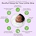Wellements Organic Nighttime Gripe Water for Babies 1 Month+ (4 Fl Oz) - Baby Gripe Water for Bedtime Relief Gas, Colic & Fussiness - Herbs Promote a Peaceful Night’s Sleep - USDA Certified & Non GMO