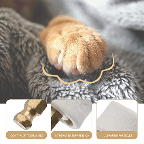 Balacoo 10Pcs Pet Prego Grinder Substituição Cabeça Garra Cat Dog Cat Dog Prego Moedor De Ponta Subs