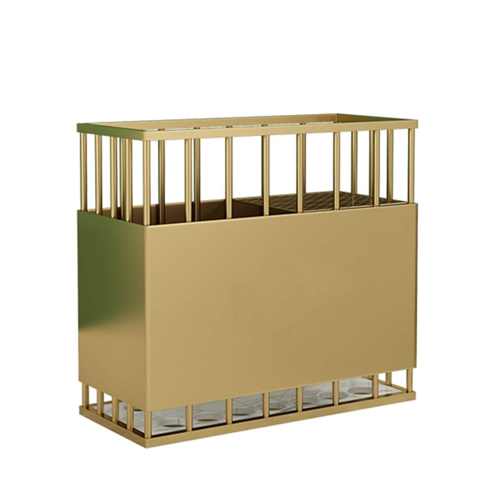 Porte-parapluies design compact 48cm pour entrée de commerce et entreprise