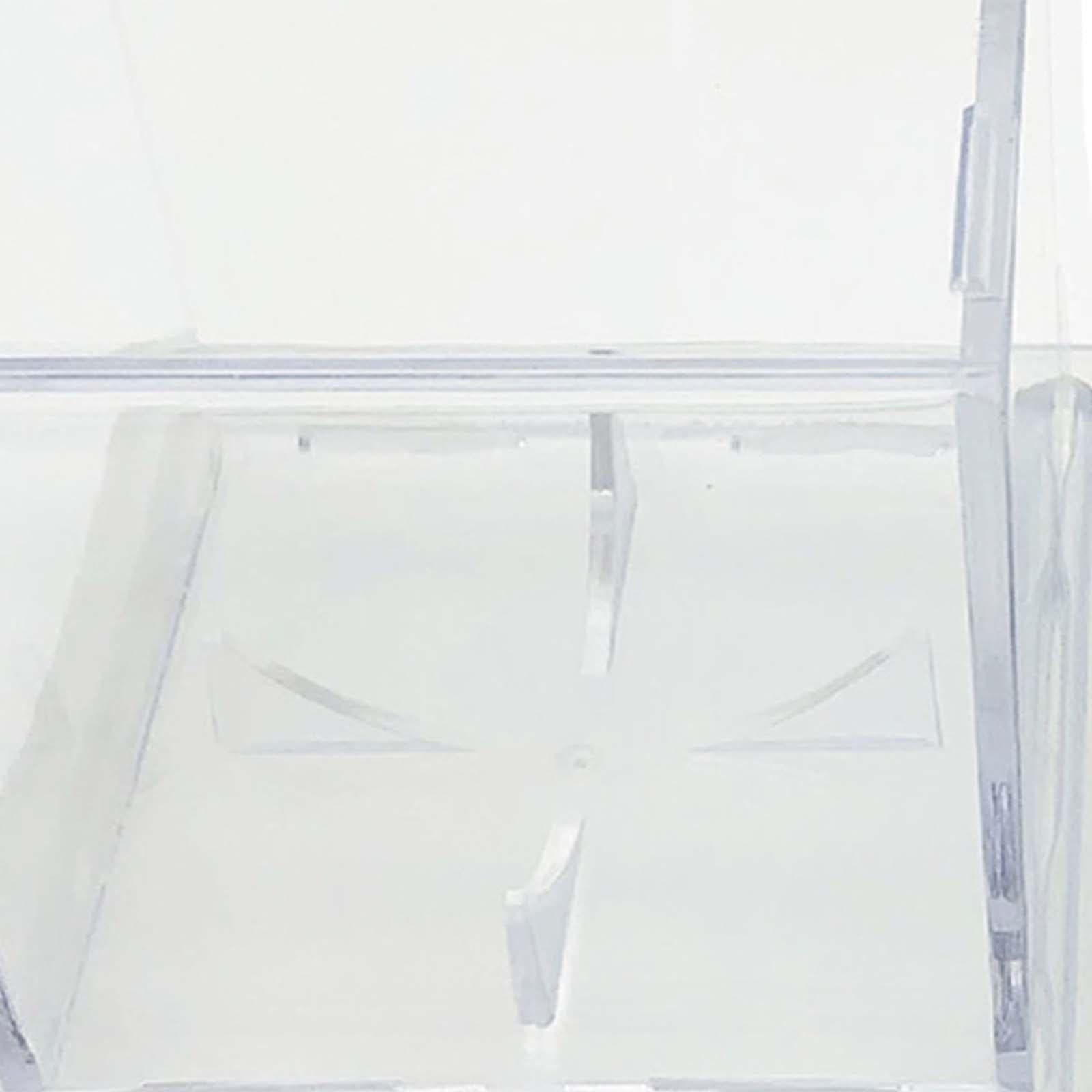 THE STYLE SUTRA® Baseball Holder Cube Memorabilia Display Case Transparent Clear Baseball Box Clear Bottom Bracket|1 Clear Acrylic Baseball Box-image-41