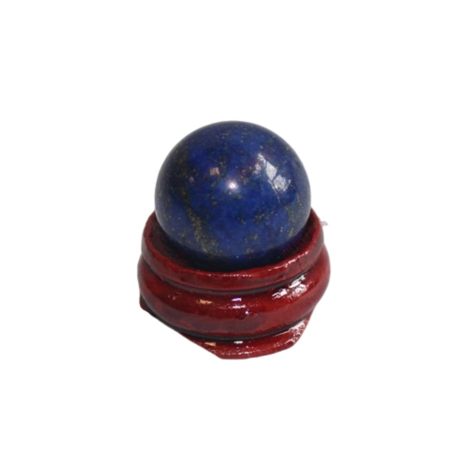 DPURPIWADY Lapis Lazuli Crystal Sphere Ball,Feng Shui Aura Home Desk Decor Decorative Collection, ball-20mm