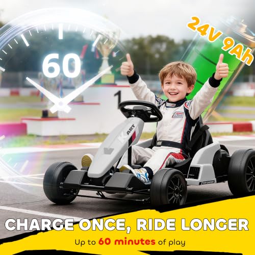 Qaba 24V Big Battery Drift Kart