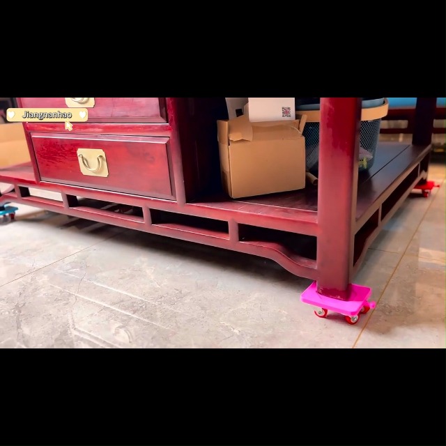 Kit De 9 Piezas Para Mover Muebles - Rodillos Con Manijas, Almohadillas Elevación, Capacidad 500 Kg, Ideal Para Mudanzas