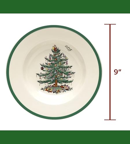 Miniatura 4 de Spode Plato de sopa de árbol de Navidad